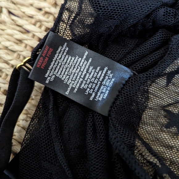 Lovehoney All in One Piece, One Size, Gorgeous Star Detailed Material - Picture 3 of 3